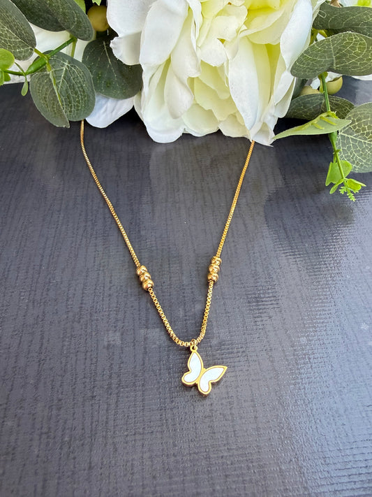 Collier papillon