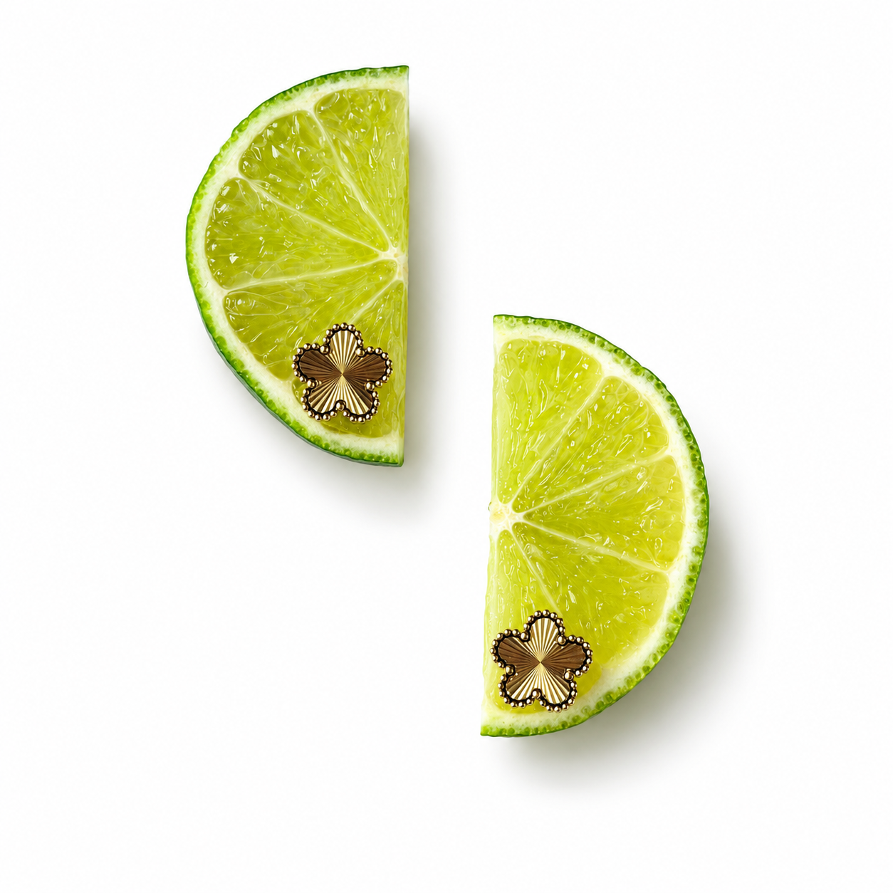 Boucle d’oreille trèfle 🍀
