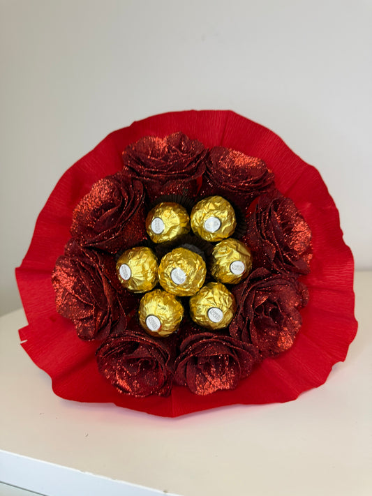 Bouquet fleur Ferrero rocher❤️